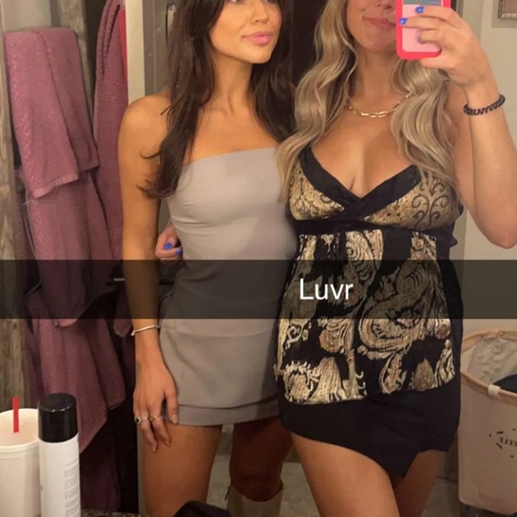 GRAY TIGERMIST TWO PIECE TAMARA SET [WORN ONCE!!] - Picture 6 of 9